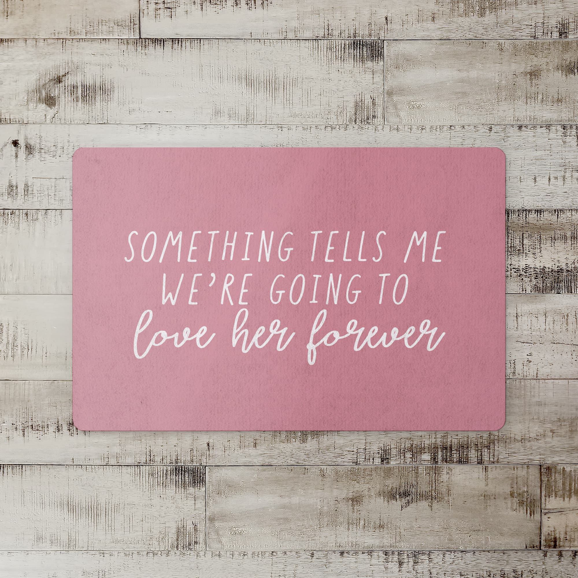 18" x 27" Love Her Forever Floor Mat